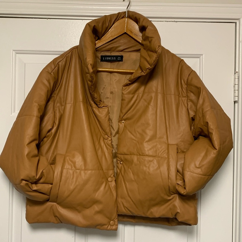 Lioness Small Talk Jacket In Brown